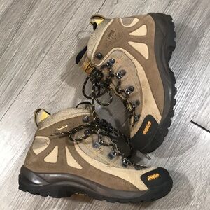 Asolo Fusion 70 GTX Women's‎ Brown Leather Gore-Tex Hiking Boots Size US 6.5